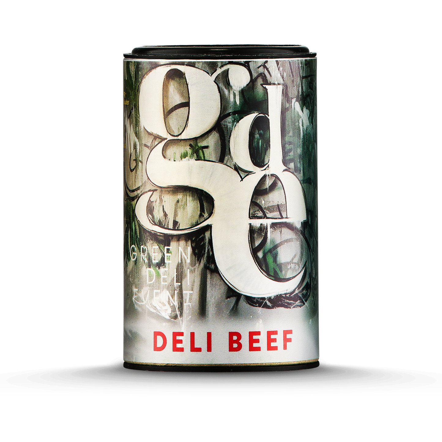 Gewürzdose gefüllt mit Rub perfekt zu Beef